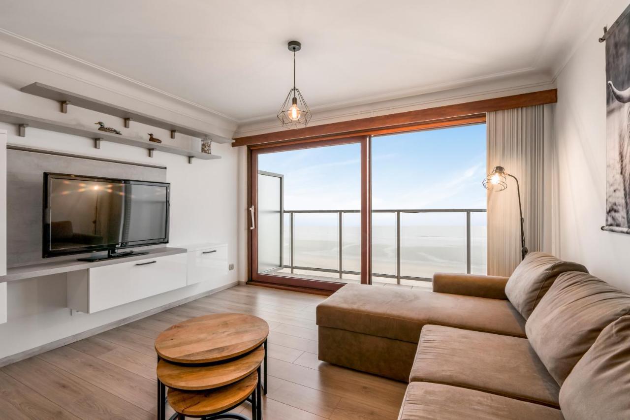 Fully Sea-View Studio 4P At The Warande Dunes Middelkerke Luaran gambar